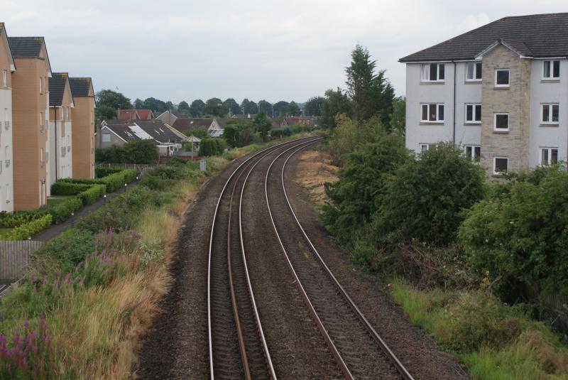 View looking south from Cornton Blue Bridge on 23.07.17: View looking south from Cornton Blue Bridge on 23.07.17 after another visit from QTS last night Photo of View looking south from Cornton Blue Bridge on 23.07.17