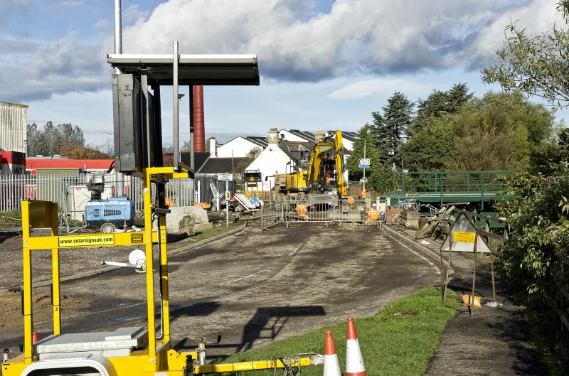 WATERFORD L.C. FORRES 9.10.17.jpg: NEW DOUBLE TRACK BRIDGE Photo of WATERFORD L.C. FORRES 9.10.17.jpg