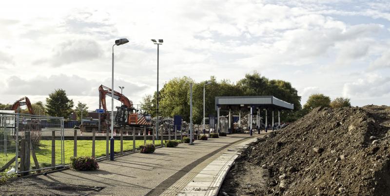 FORRES OLD STN DEMOLITION 21.10.17.jpg: Photo of FORRES OLD STN DEMOLITION 21.10.17.jpg