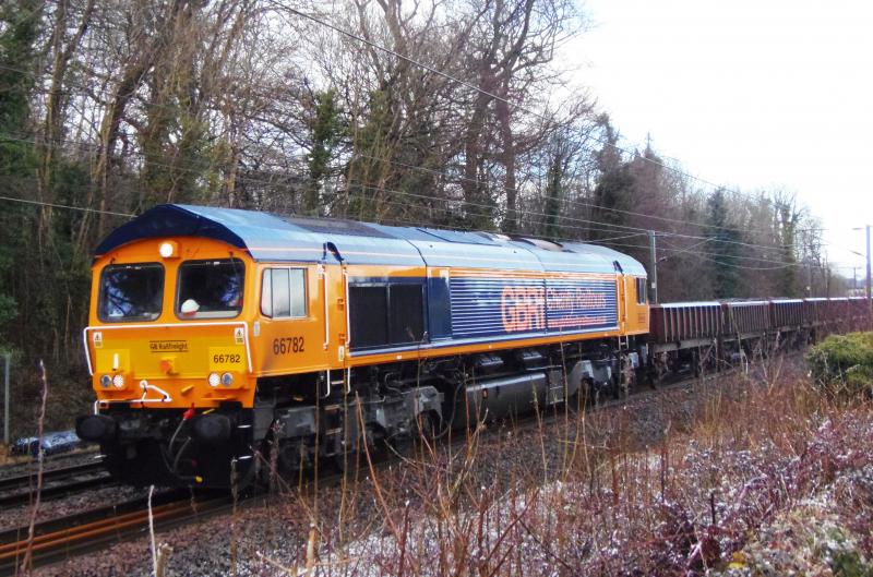 6KO4 66782: Engineering work near Kilwinning Photo of 6KO4 66782