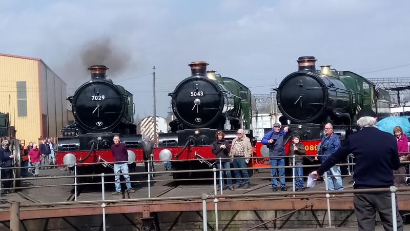 TYSELEY. BIRMINGHAM : private steaming of 7029 clun castle Photo of TYSELEY. BIRMINGHAM