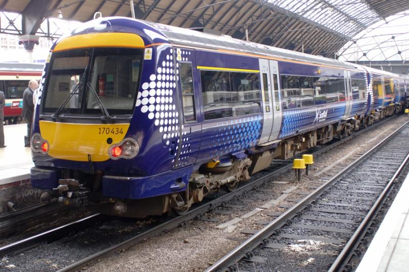 170434: 170434 stabled in platform 5 during it's unveiling Photo of 170434