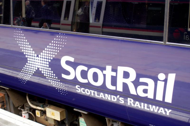 170434: View of the ScotRail (Scotland's Railways) emblem Photo of 170434