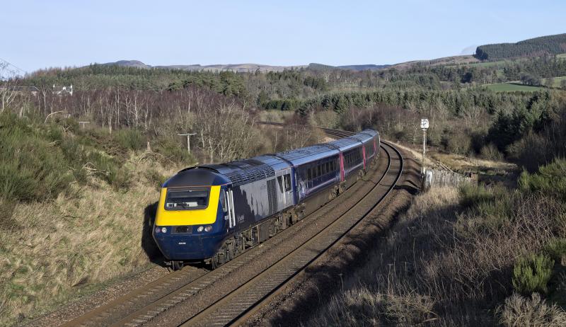 43146 ON THE REAR AT BARDRILL ROAD LKG TO GLENEAGLES 4.3.19.jpg: Photo of 43146 ON THE REAR AT BARDRILL ROAD LKG TO GLENEAGLES 4.3.19.jpg