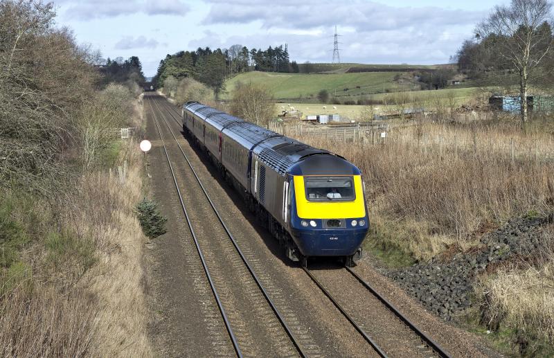 43146 ASHFIELD NORTH OF DUNBLANE 4.3.19.jpg: Photo of 43146 ASHFIELD NORTH OF DUNBLANE 4.3.19.jpg