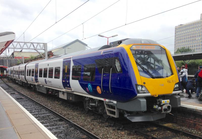New Generation DMU: 195 116 CAF Zaragoza Civity Class 195/1 three-car DMU for Northern at Crewe 08.06.2019 on Allerton - Crewe -Allerton
test run Photo of New Generation DMU
