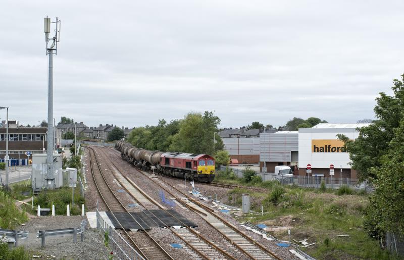 66035 ON THE WATERLOO TANKS AT KITTYBREWSTER 26.6.19 (2).jpg: Photo of 66035 ON THE WATERLOO TANKS AT KITTYBREWSTER 26.6.19 (2).jpg