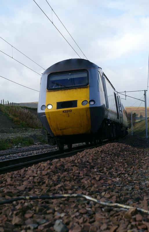43312: NatEx liveried 43312 on WCML during diversions Photo of 43312