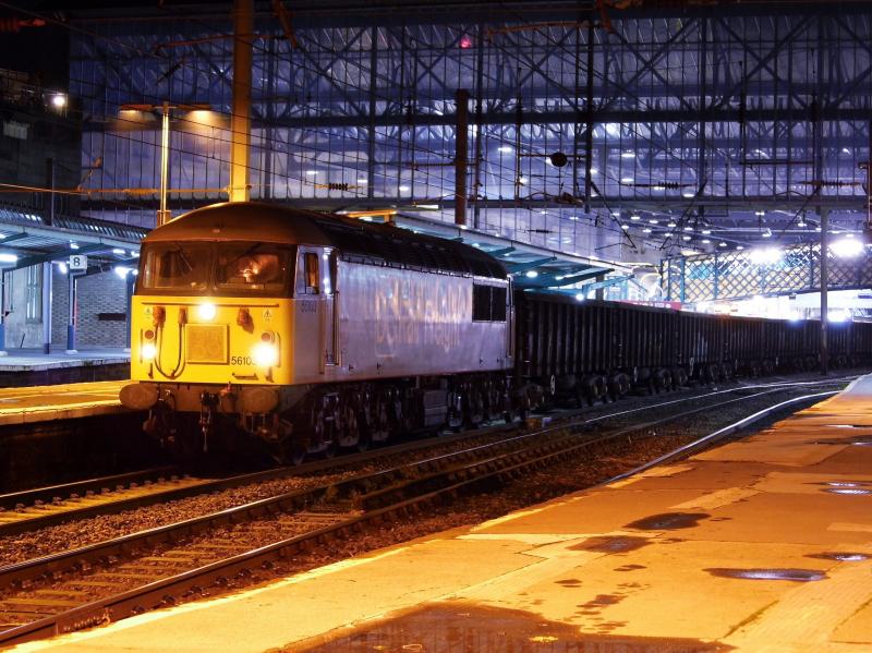 56103 Carlisle 16/10/19: 56103 at Carlisle on 6Z57 1350 Boston- Carlisle yard Photo of 56103 Carlisle 16/10/19
