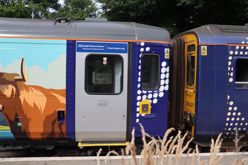 153 Door Signage: See the 153's now have signage above the passenger end doors noting that use of the carriage is restricted to Ticket Holders! Not sure your average passenger would understand what that meant. Photo of 153 Door Signage