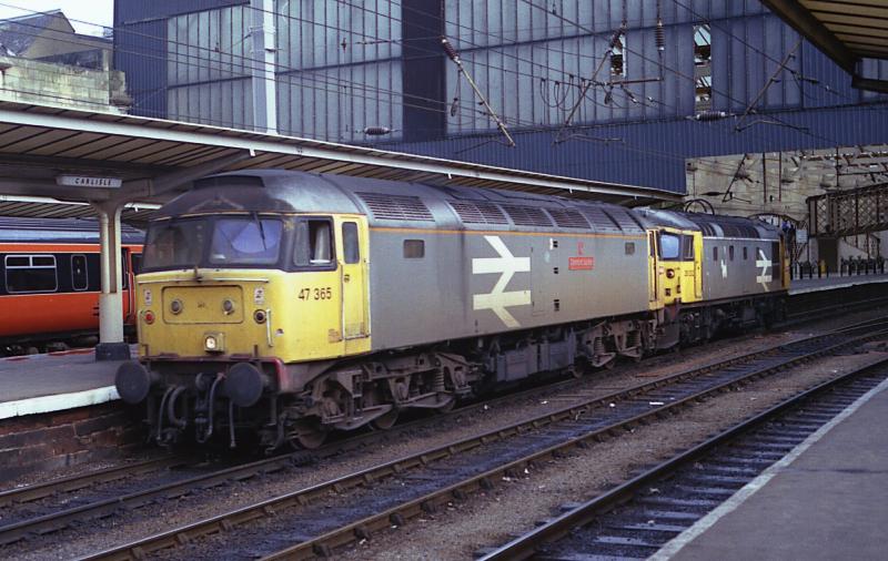 47365: 47365 at Carlisle Photo of 47365