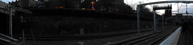 Waverley Panorama - Platform 11: Dark, Cold and without 40145 Photo of Waverley Panorama - Platform 11