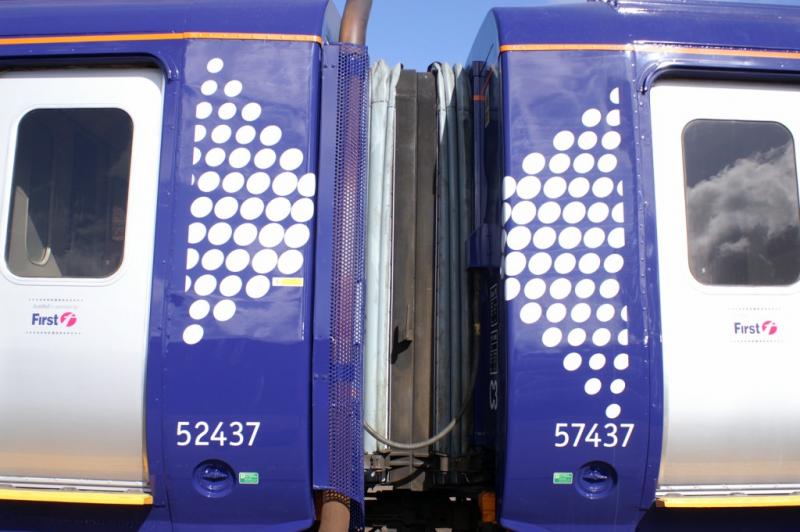 156437: Shot of the re-arranged vehicle numbers on 437. Photo of 156437