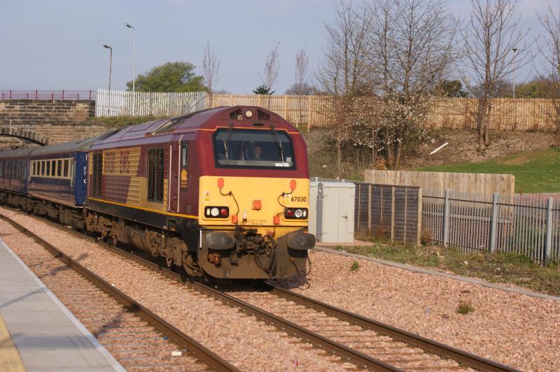 The Great Britain: The Great Britain passing through Alloa 8.32am Monday 13 April. Photo of The Great Britain