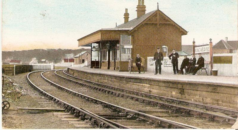 old kincardine station: kincardine fife station in the 1900s Photo of old kincardine station