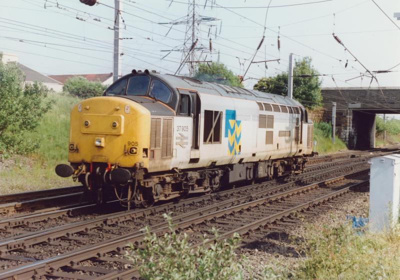 37905 Vulcan Enterprise at Mossend: 37905 Vulcan Enterprise at Mossend North Jcn Photo of 37905 Vulcan Enterprise at Mossend
