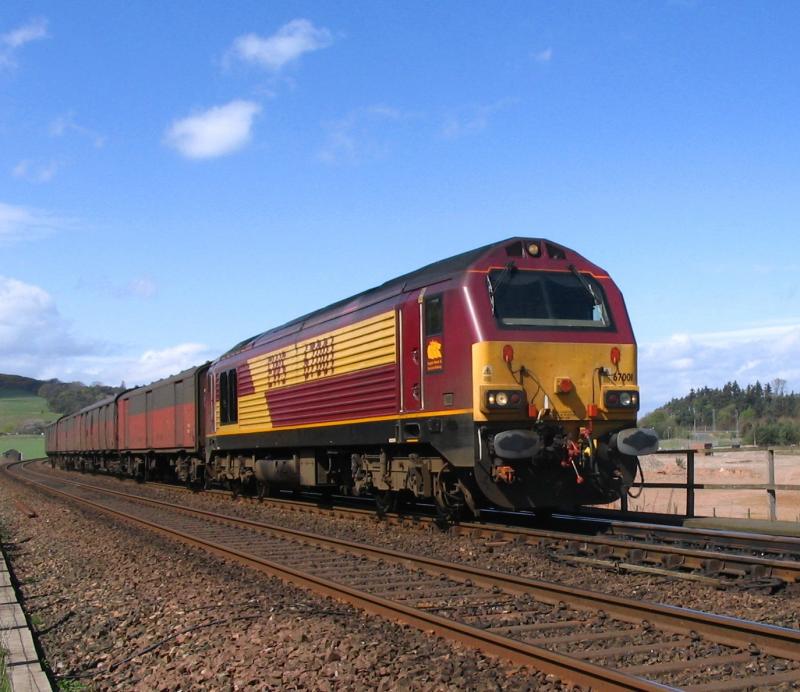 67001: Passes St Fort ground frame. Photo of 67001