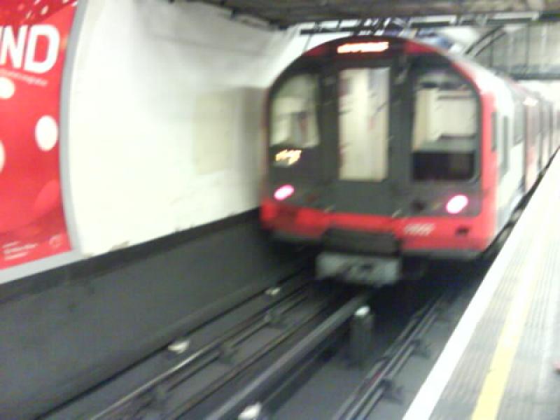 London underground: London underground tube trains. Photo of London underground