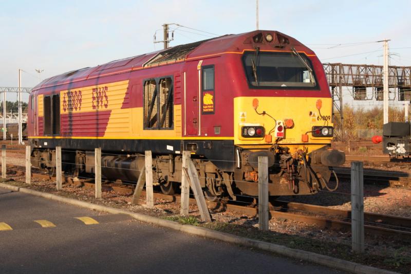 67009: 67009 SITTING AT MOSSEND YARD 8/11/09 Photo of 67009