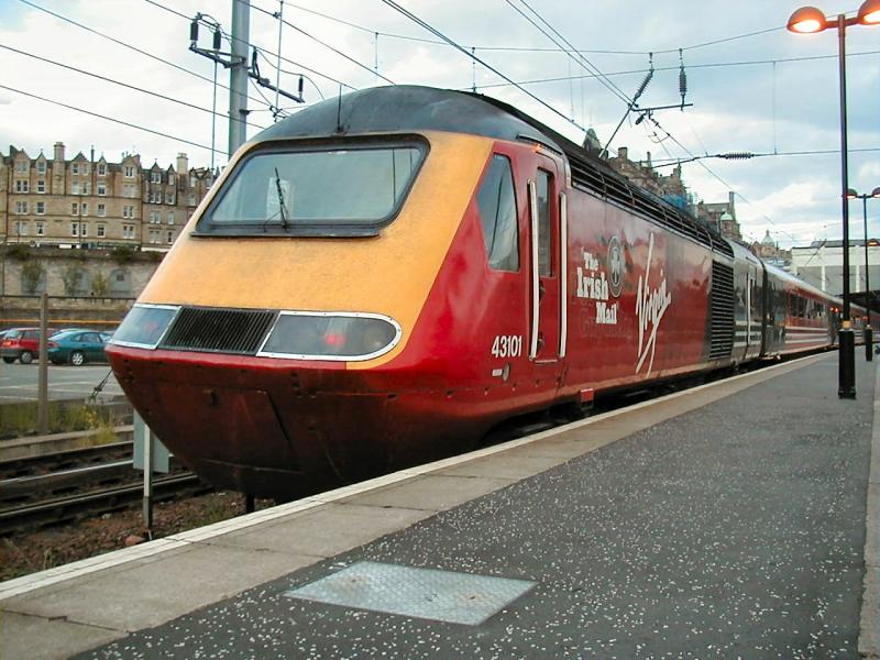 43101: 43101 on the rear of 1O12 (0650 EDB-BOMO) at Waverley on 20 May 2000. Photo of 43101