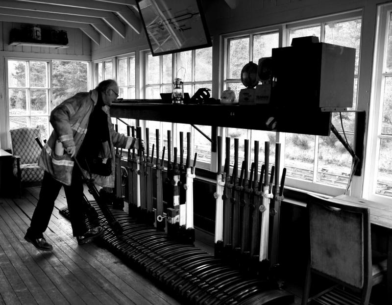 A signalbox: And where is it? Photo of A signalbox