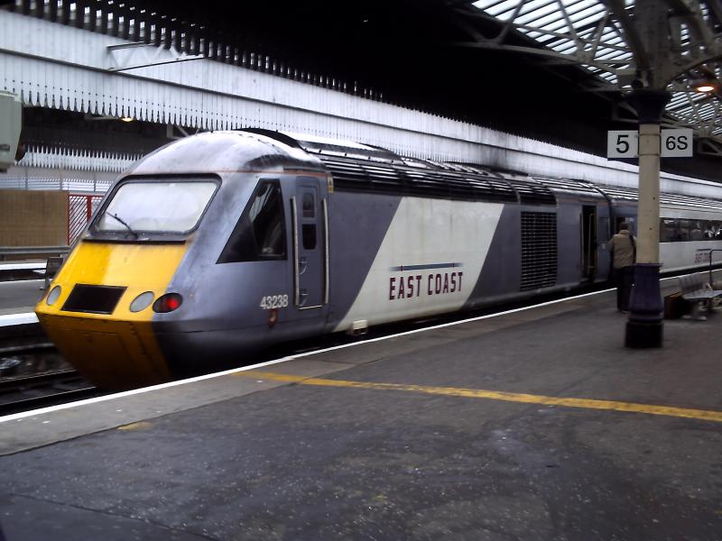 43 238: 43 238 waits to leave to Kings Cross Photo of 43 238