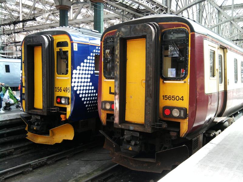 Photo of The old and the new liveries