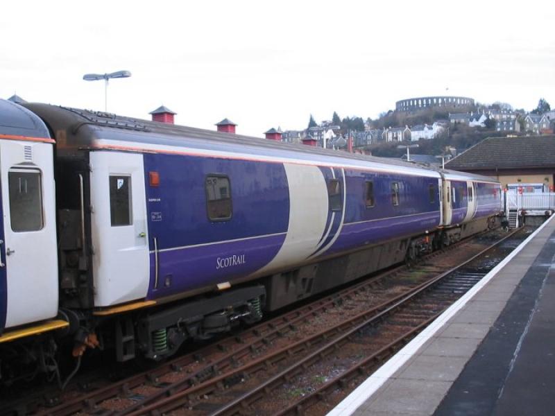 MK3 Bed at Oban: MK3 Sleeper Coach at Oban Photo of MK3 Bed at Oban