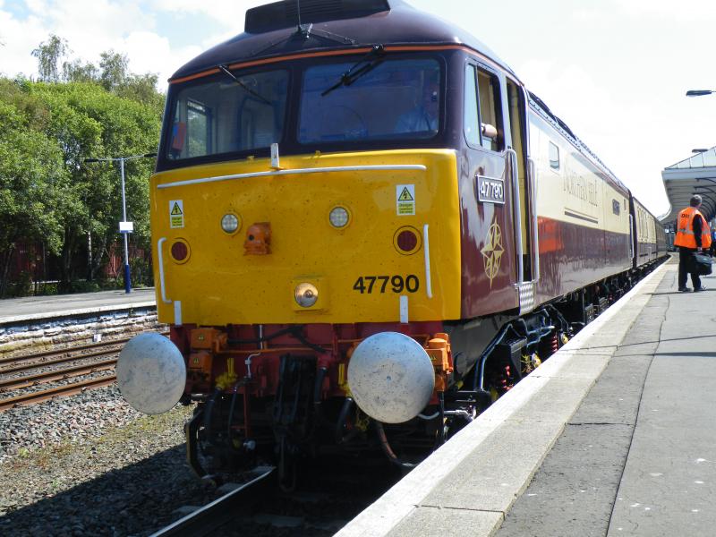 47790: Northern Belle at Kilmarnock Photo of 47790