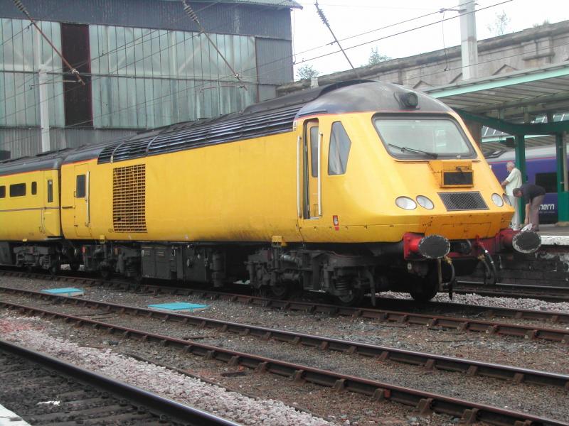 43014 at Carlisle: 43014 on 1Q17 Derby to Heaton. Seen at Carlisle on 30 July 2011. Photo of 43014 at Carlisle