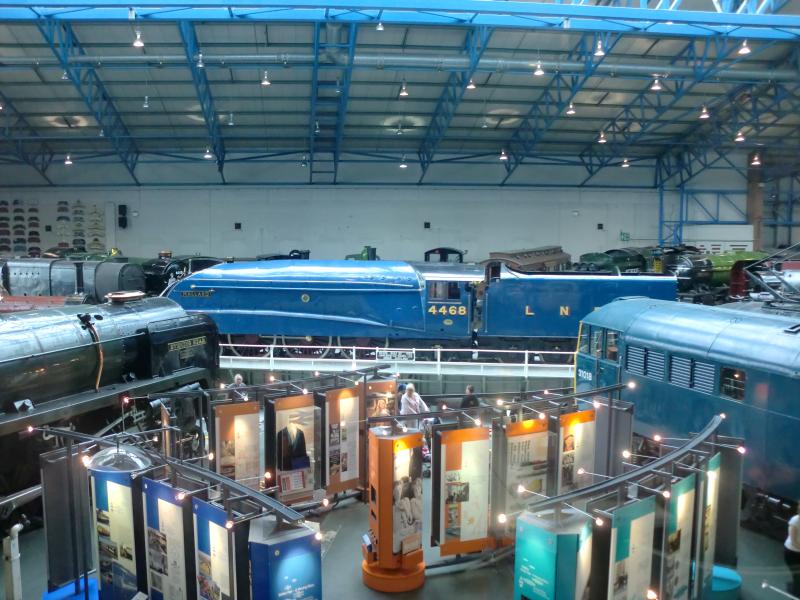 MALLARD AT NRM ON TURNTABLE: on turntable Photo of MALLARD AT NRM ON TURNTABLE